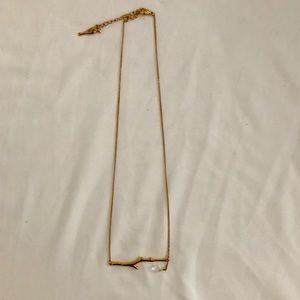 Chloe + Isabel Branch Raindrop Gold Necklace